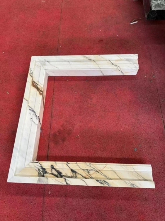 Calacatta Marble Fireplace